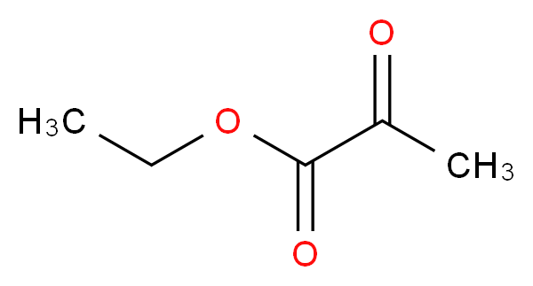 ethyl 2-oxopropanoate_分子结构_CAS_617-35-6