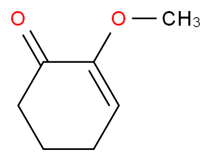 2-methoxycyclohex-2-en-1-one_分子结构_CAS_23740-37-6