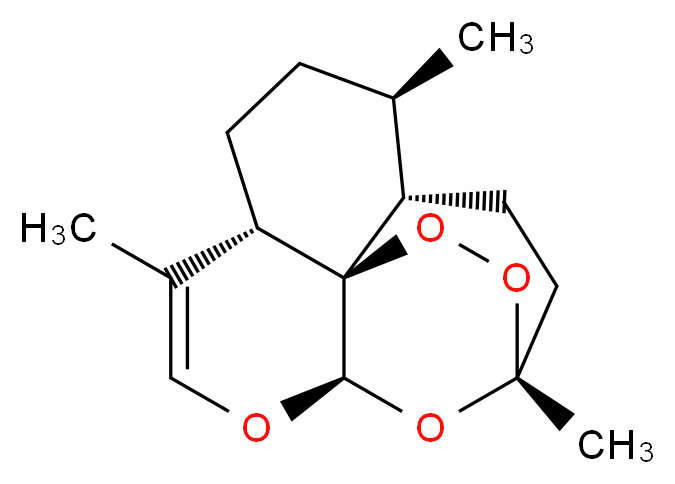 Anhydro Dihydro Artemisinin_分子结构_CAS_82596-30-3)