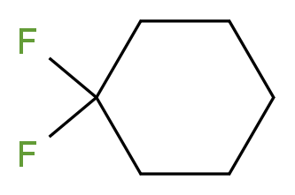 4,4-Difluorocyclohexane_分子结构_CAS_371-90-4)