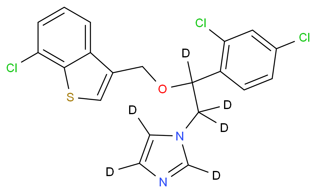 (R)-Sertaconazole-d6_分子结构_CAS_)