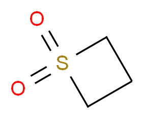 Thietane 1,1-dioxide_分子结构_CAS_5687-92-3)