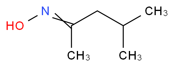 N-(4-methylpentan-2-ylidene)hydroxylamine_分子结构_CAS_105-44-2