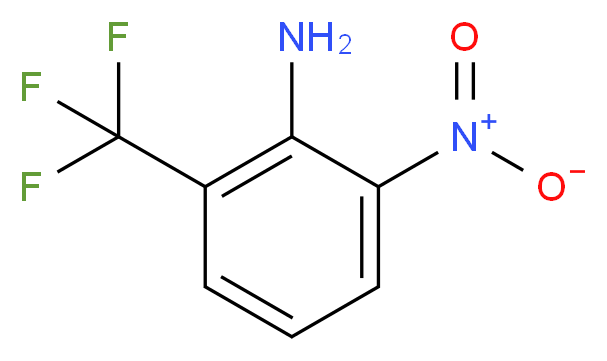 2-Nitro-6-(trifluoromethyl)aniline_分子结构_CAS_24821-17-8)