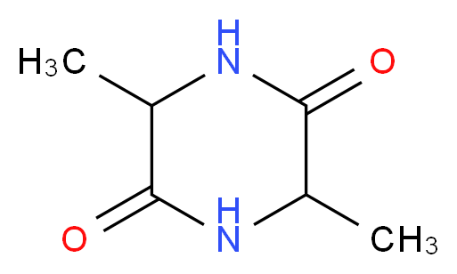 3,6-dimethylpiperazine-2,5-dione_分子结构_CAS_5625-46-7