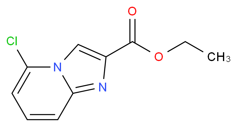 Ethyl 5-chloroimidazo[1,2-a]pyridine-2-carboxylate_分子结构_CAS_)