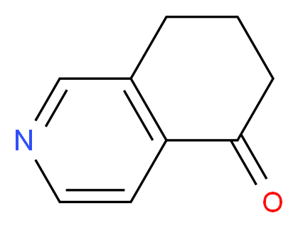 5,6,7,8-tetrahydroisoquinolin-5-one_分子结构_CAS_21917-86-2