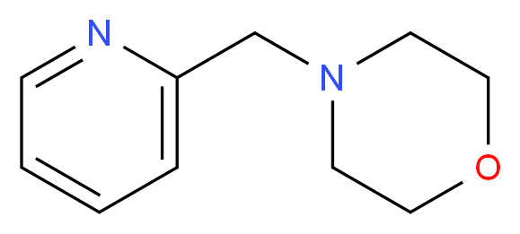 2-(MORPHOLINOMETHYL)PYRIDINE_分子结构_CAS_71897-59-1)