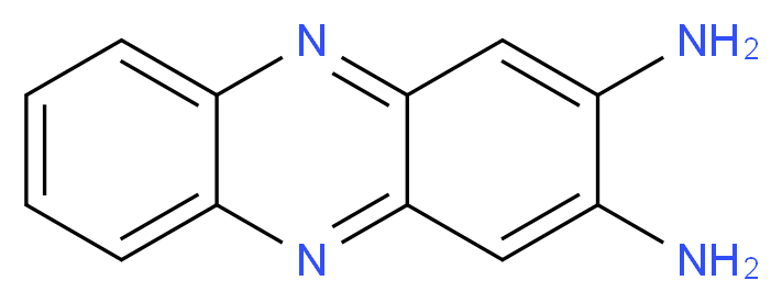 Phenazine-2,3-diamine_分子结构_CAS_655-86-7)