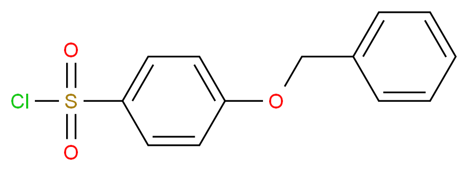 4-(benzyloxy)benzene-1-sulfonyl chloride_分子结构_CAS_)