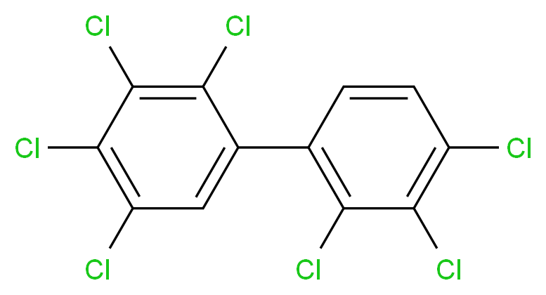 1,2,3,4-tetrachloro-5-(2,3,4-trichlorophenyl)benzene_分子结构_CAS_35065-30-6