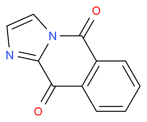 5H,10H-imidazo[1,2-b]isoquinoline-5,10-dione_分子结构_CAS_36142-27-5