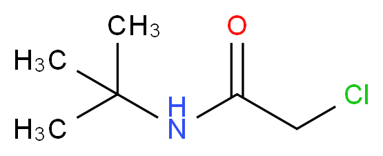 N-tert-butyl-2-chloroacetamide_分子结构_CAS_15678-99-6