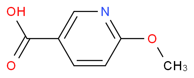 6-Methoxynicotinic acid_分子结构_CAS_)