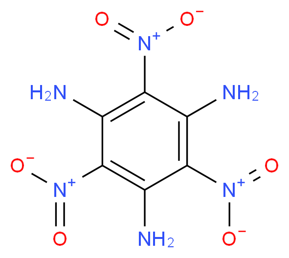 s-Triaminotrinitrobenzene_分子结构_CAS_3058-38-6)