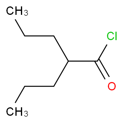 2-propylpentanoyl chloride_分子结构_CAS_2936-08-5