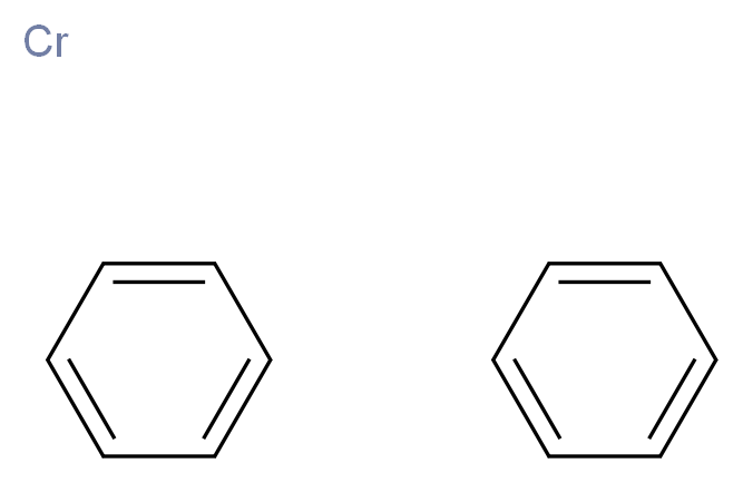 bis(benzene) chromium_分子结构_CAS_1271-54-1