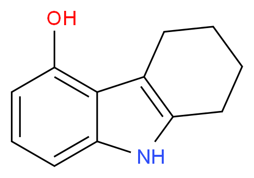 2,3,4,9-tetrahydro-1H-carbazol-5-ol_分子结构_CAS_35618-96-3