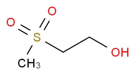 2-(甲磺酰)乙醇_分子结构_CAS_15205-66-0)