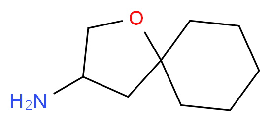 1-oxaspiro[4.5]decan-3-amine_分子结构_CAS_915924-46-8