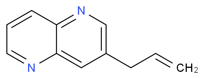 3-Allyl-1,5-naphthyridine_分子结构_CAS_1246088-66-3)