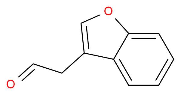 2-(1-benzofuran-3-yl)acetaldehyde_分子结构_CAS_352434-24-3