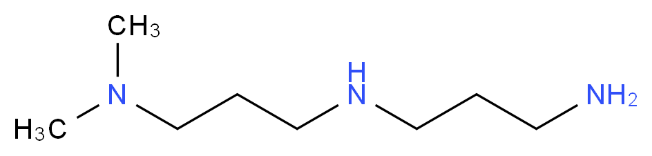 {3-[(3-aminopropyl)amino]propyl}dimethylamine_分子结构_CAS_10563-29-8