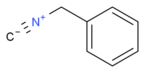 (isocyanomethyl)benzene_分子结构_CAS_10340-91-7