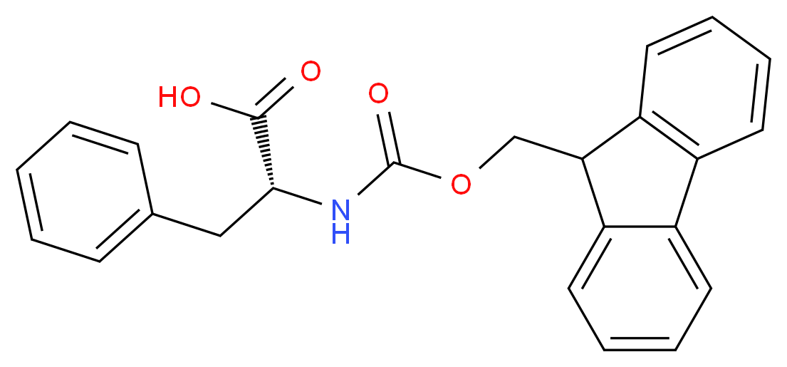 Fmoc-D-Phe-OH_分子结构_CAS_86123-10-6)