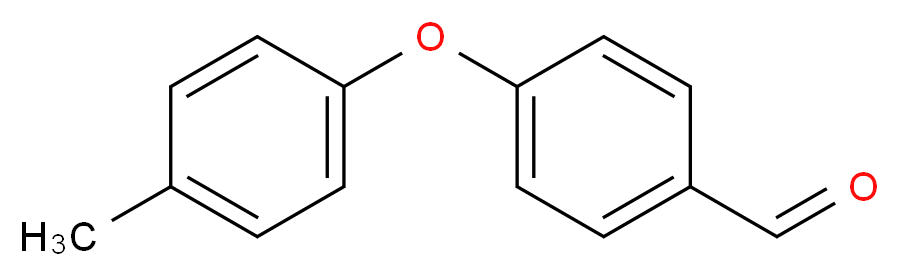 4-(4-甲基苯氧基)苯甲醛_分子结构_CAS_61343-83-7)