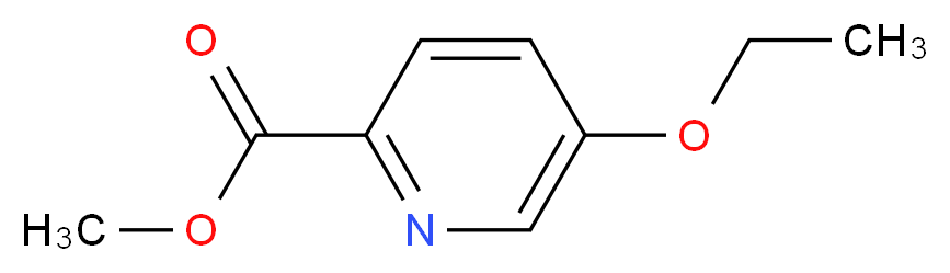 methyl 5-ethoxypyridine-2-carboxylate_分子结构_CAS_941306-58-7