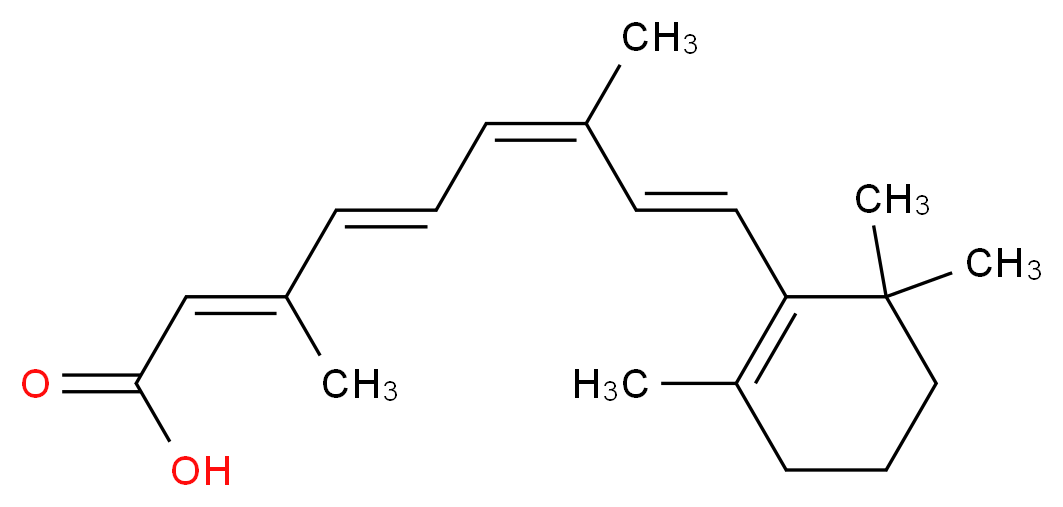 9-cis-Retinoic Acid _分子结构_CAS_5300-03-8)