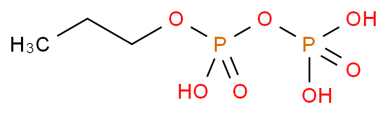 Propyl Trihydrogen Diphosphate_分子结构_CAS_)
