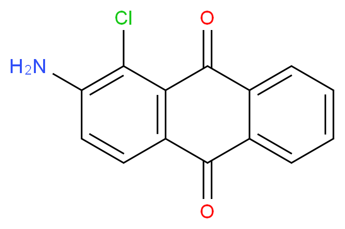 2-Amino-1-chloro-anthraquinone_分子结构_CAS_82-27-9)