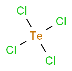 四氯化碲_分子结构_CAS_10026-07-0)