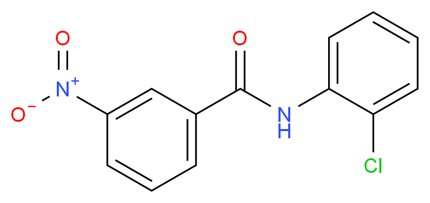 N-(2-Chlorophenyl)-3-nitrobenzamide_分子结构_CAS_73544-83-9)