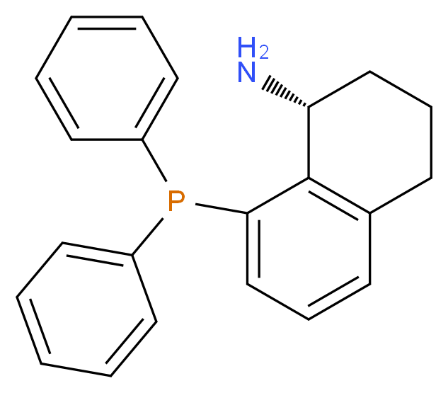 (R)-(-)-8-Diphenylphosphino-1,2,3,4-tetrahydro-1-naphthylamine_分子结构_CAS_960128-64-7)