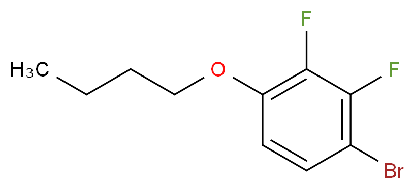 1-Bromo-4-butoxy-2,3-difluorobenzene_分子结构_CAS_247176-22-3)