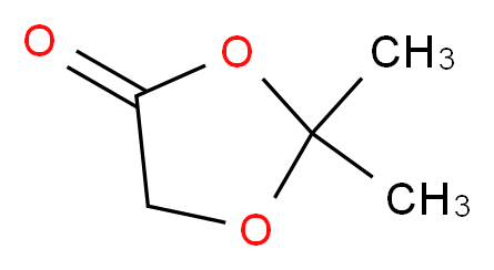 2,2-二甲基-1,3-二氧戊环-4-酮_分子结构_CAS_4158-86-5)