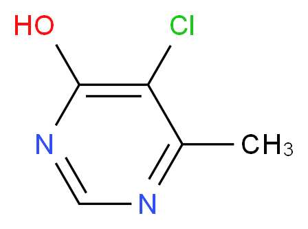5-CHLORO-4-HYDROXY-6-METHYLPYRIMIDINE_分子结构_CAS_7752-72-9)