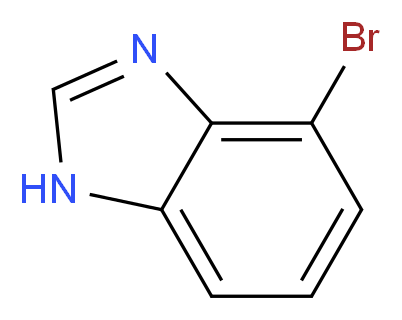 4-Bromo-1H-benzoimidazole_分子结构_CAS_83741-35-9)