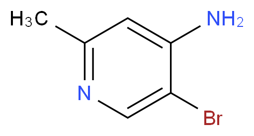 4-Amino-5-bromo-2-methylpyridine_分子结构_CAS_10460-50-1)