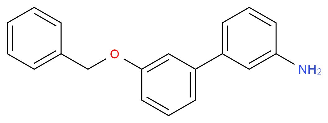 3'-(Benzyloxy)-[1,1'-biphenyl]-3-amine_分子结构_CAS_400744-17-4)