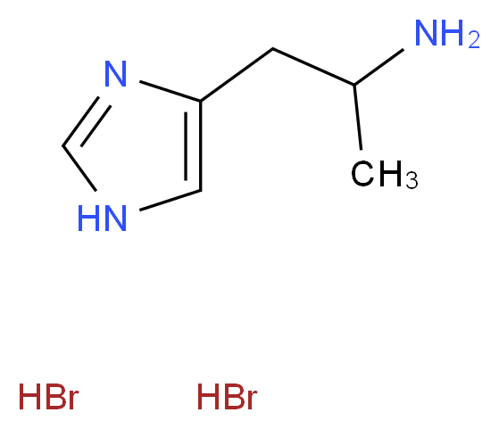 R(-)-&alpha;-METHYLHISTAMINE DIHYDROBROMIDE_分子结构_CAS_75614-87-8)