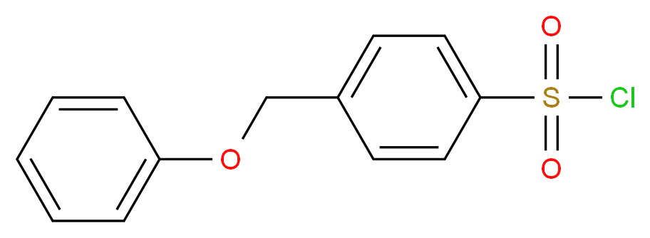 4-(phenoxymethyl)benzene-1-sulfonyl chloride_分子结构_CAS_1002727-89-0
