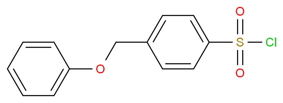 4-(phenoxymethyl)benzenesulfonyl chloride_分子结构_CAS_1002727-89-0)