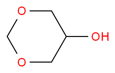 1,3-dioxan-5-ol_分子结构_CAS_)