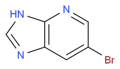 6-Bromo-4-azabenzimidazole_分子结构_CAS_28279-49-4)