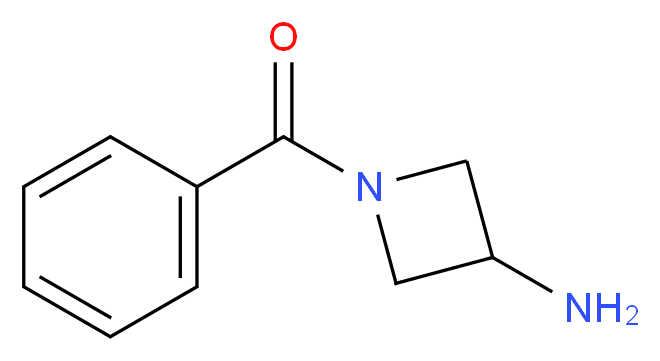 (3-Amino-1-azetidinyl)(phenyl)methanone_分子结构_CAS_887588-62-7)