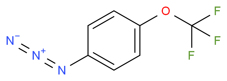 1-azido-4-(trifluoromethoxy)benzene_分子结构_CAS_876012-82-7